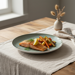 Porcelain Plate 10.5 Inch